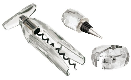 20640100 set avec tire-bouchon, anneau antigout...