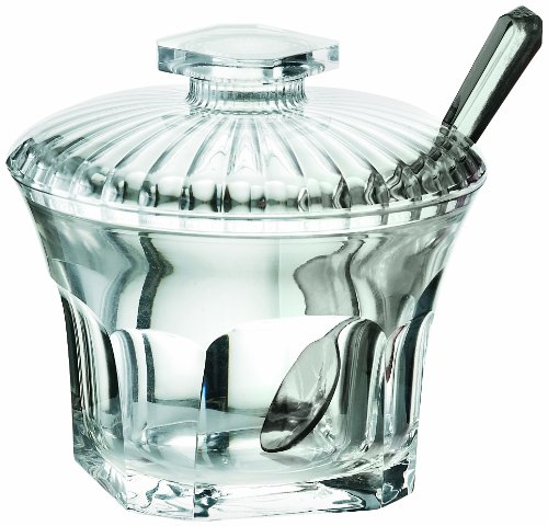 29150000 sucrier avec petite cuillère transpare...