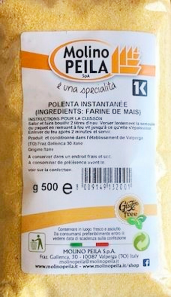  Polenta Instantanée Molino Peila code EAN 8009149132001 