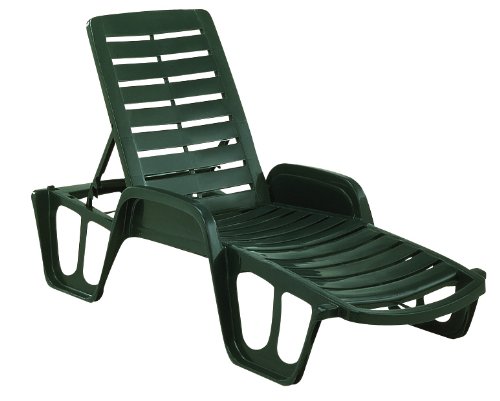 PROGARDEN Bain de soleil empilable Fisso - vert 8009271470002 (8009271470002)