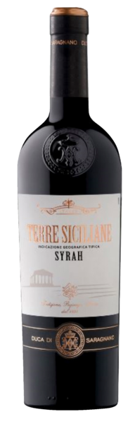 DUCA DI SARAGNANO IGP TERRE SICILIANE SYRAH 
 code EAN 8009307017188 
