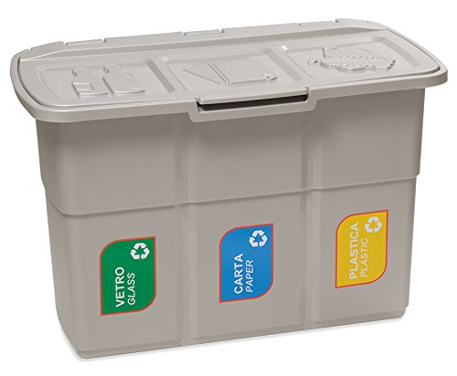 DEA Home ART433 Ecopat Poubelle Polypropylène G...