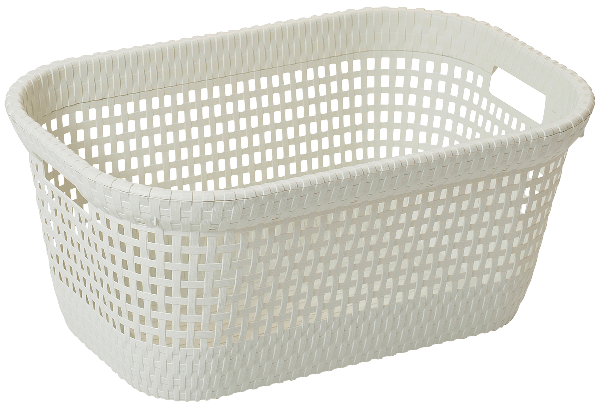 PANIER A LINGE 45L BLANC