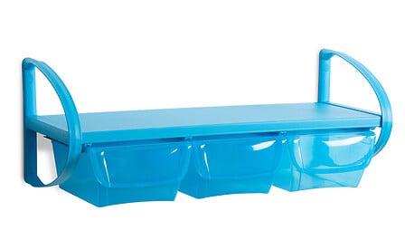 DEA HOME DEA HOME Etagère murale One Box - 3 bacs de rangement bleu code EAN 8009371074537 