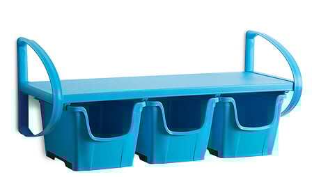 DEA HOME DEA HOME Etagère murale Wow Box - 3 bacs de rangement bleu code EAN 8009371074636 