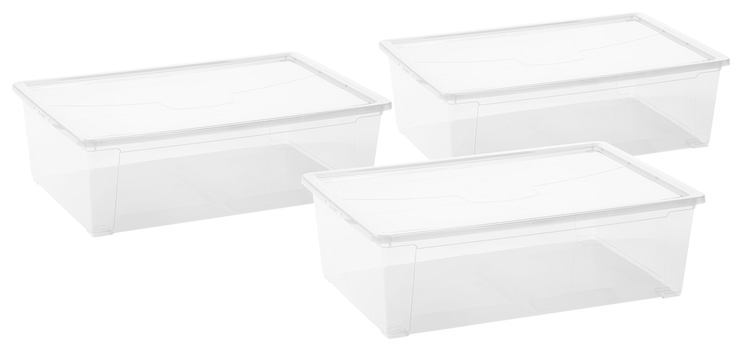  LOT DE 3 BOITES DE RANGEMENT 32L code EAN 8009371133432 