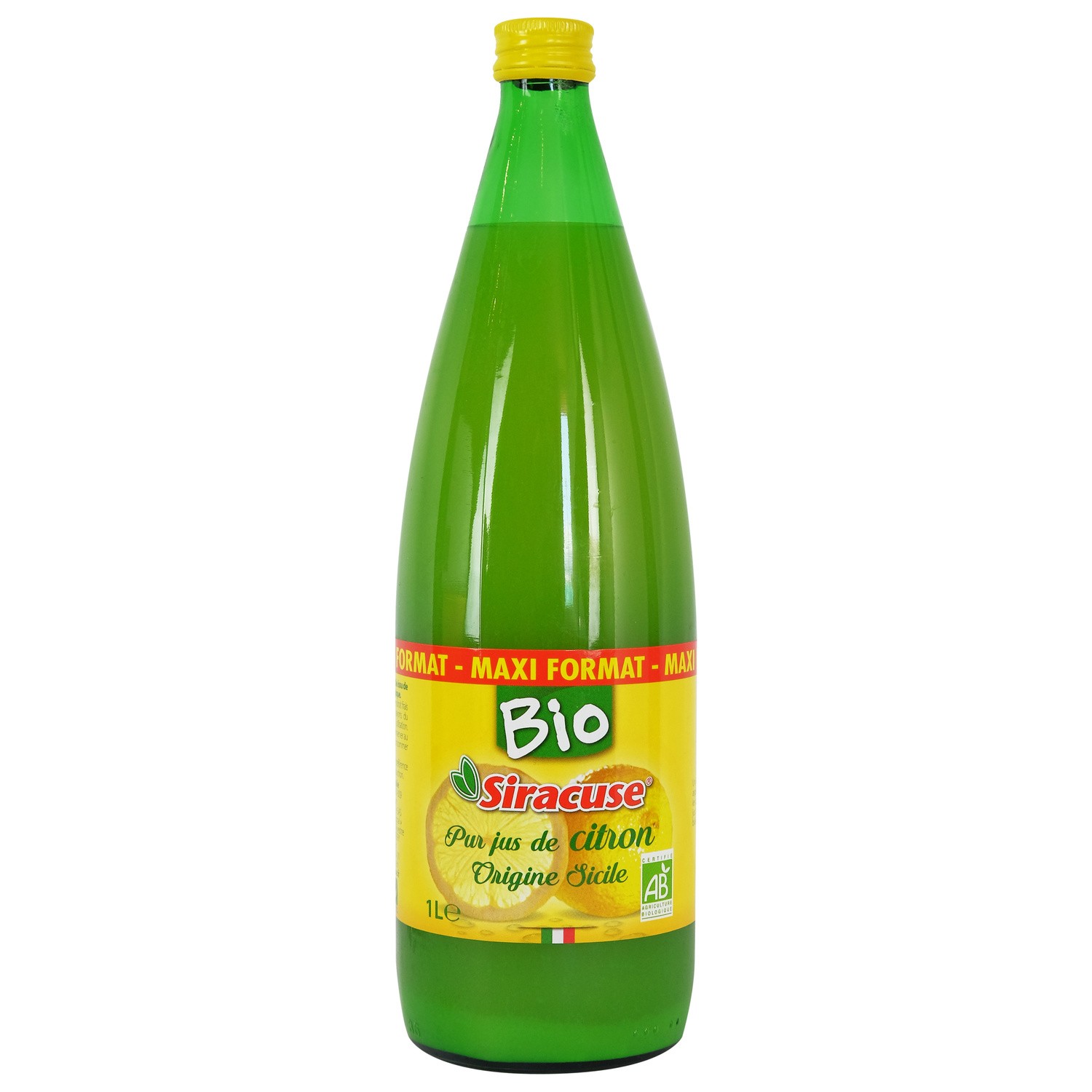 Jus de citron bio SIRACUSE