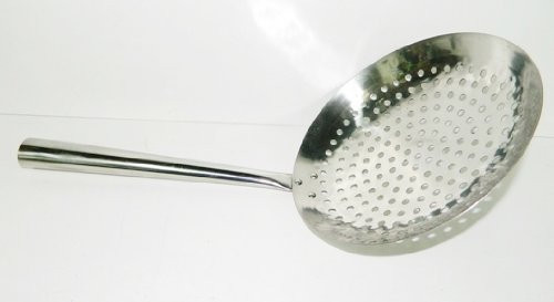 grande maxi Écumoire en acier Ø 21,5 cm restaur...