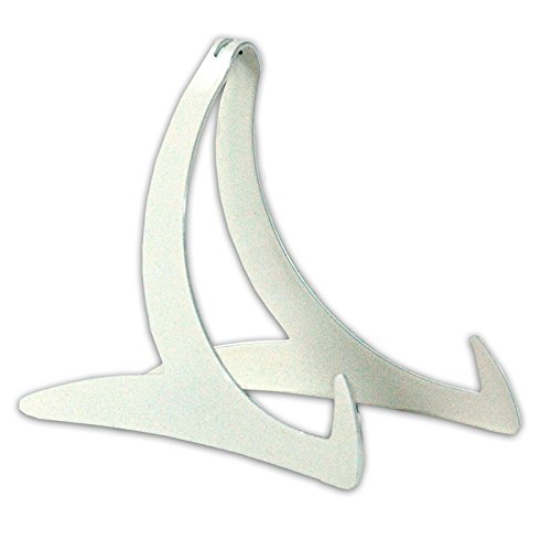 Support à poser pour assiette grand modèle blanc