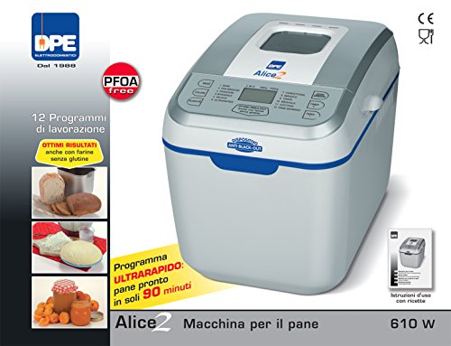 Machine à pain automatique - 12 programmes - 610 w