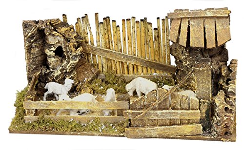 Clôture Avec des moutons Fabriqué et peint à la...