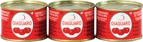 GIAGUARO Double concentré de tomates code EAN 8010706700113 