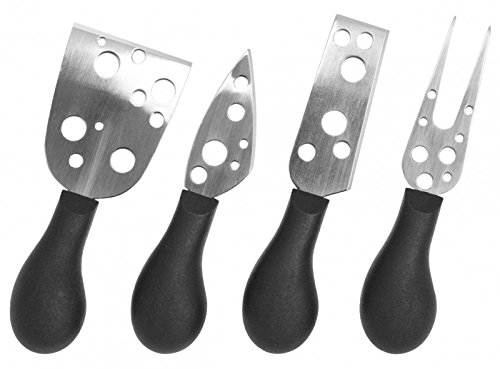 Ltd® nouveauté 4 piece cheese knife set couteaux à fromage coffret de 4 assortis acier inoxydable 8011110124168 CKB Ltd® nouveauté 4 piece cheese knife set couteaux à fromage coffret de 4 assortis acier inoxydable 8011110124168 CKB