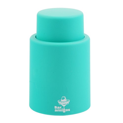 Pack de 3 vacuum wine stopper teal sarcelle - p...