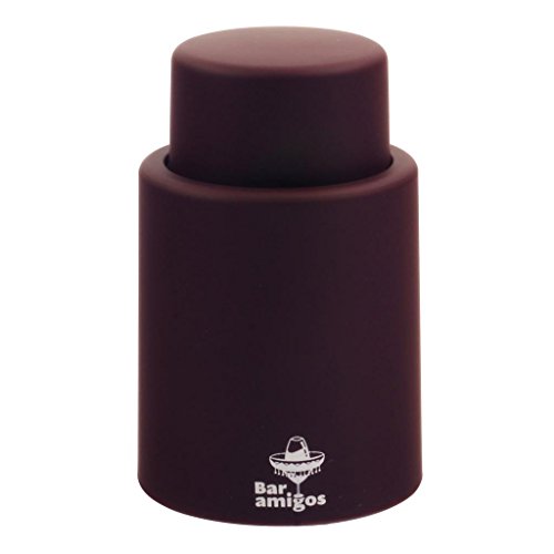 Pack de 3 vacuum wine stopper burgundy bourgogn...