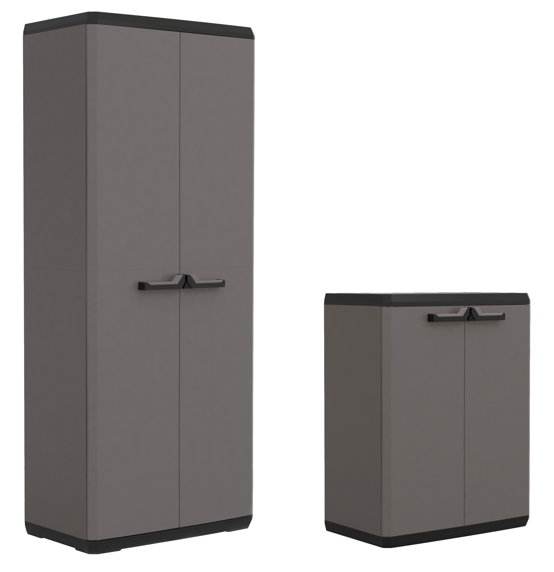 LOT ARMOIRE HAUTE + BASSE 
