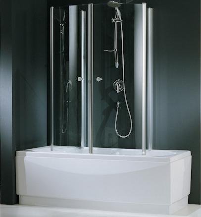 Novellini Aurora 4 novellini cabine de douche pour baignoire-verre 8013232747867 (8013232747867)