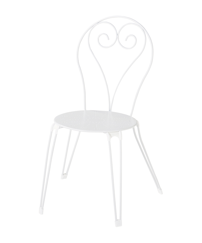 CHAISE ROMANTIQUE BLANC MAT  8013674007246 (8013674007246)