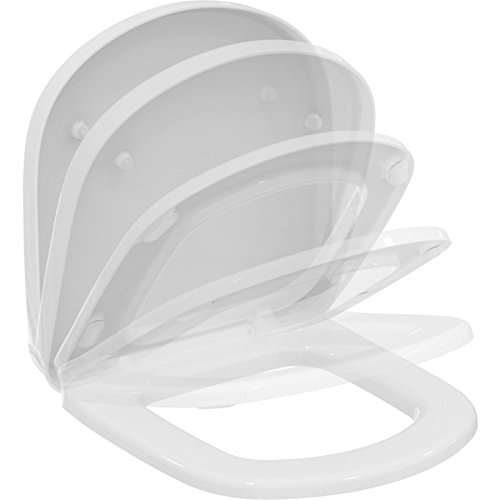 T679901 kheops abattant frein de chute court blanc