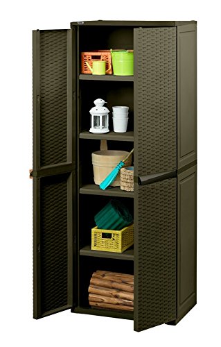 re'sine Armoire a' effet de 4 e'tages poliratta...