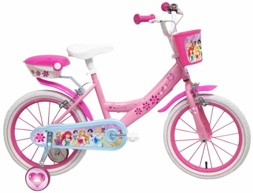 Princesse vélo enfant rose 16