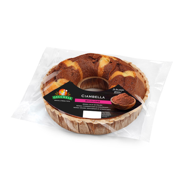 CIAMBELLA BICOLORE CACAO ET VANILLE
GECCHELE