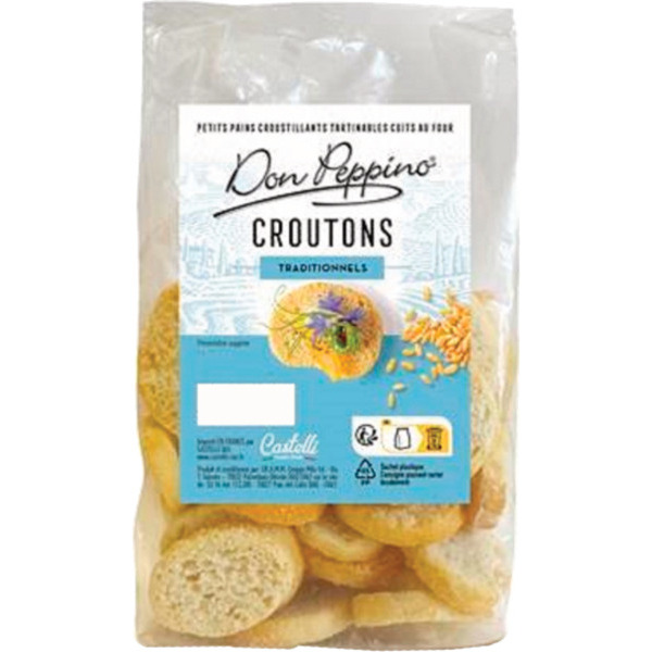 DON PEPPINO CROUTON  TRADITIONNEL
 code EAN 8017070772913 