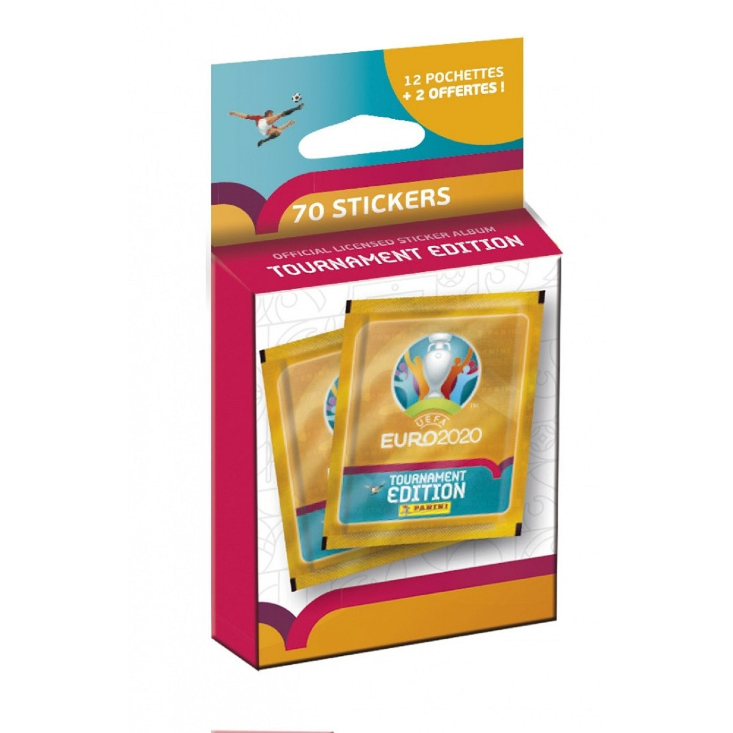 SANS MARQUE Stickers EURO 2020-21  Blister 14p  code EAN 8018190014020 