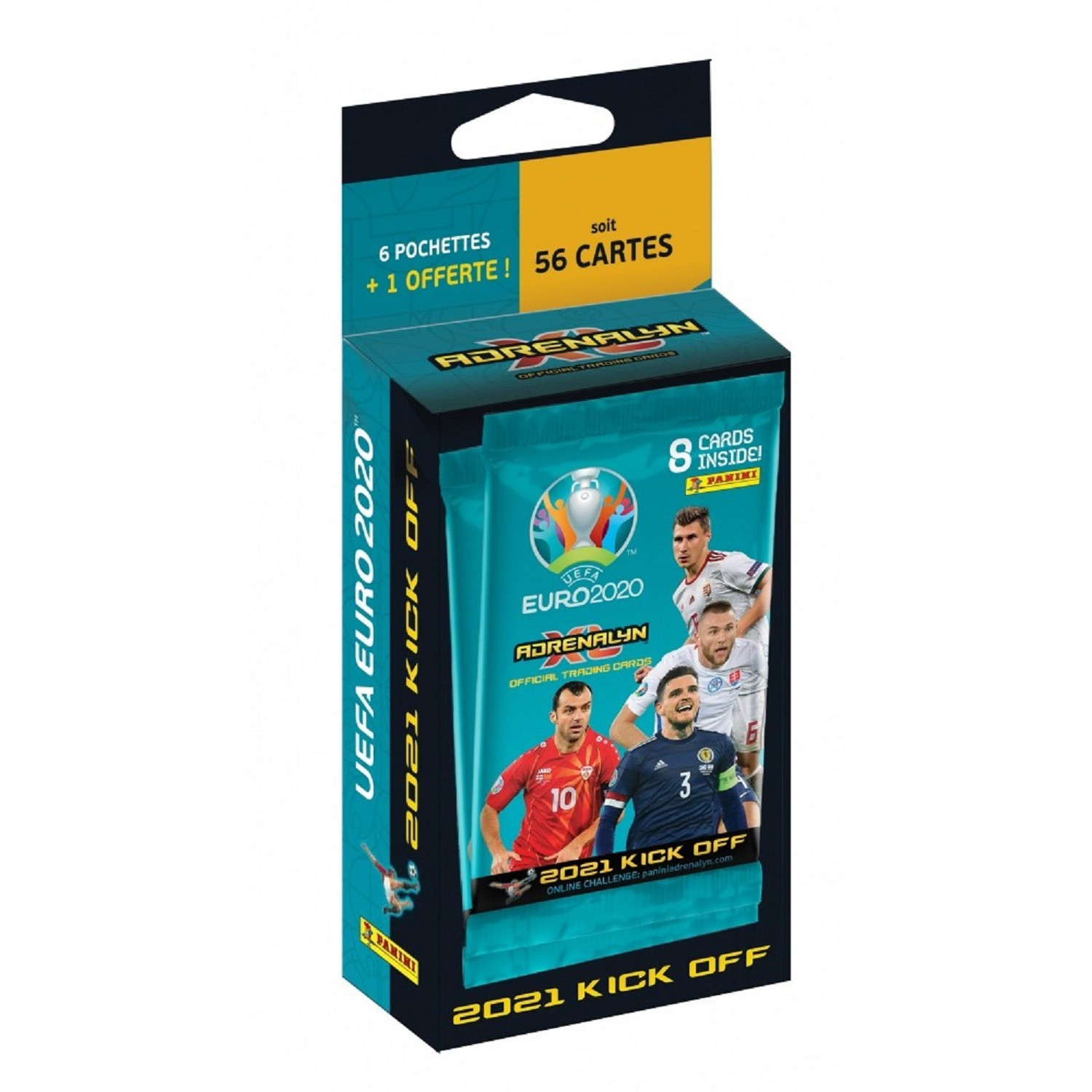 Stickers EURO 2020-21 TCG Blister 7p 