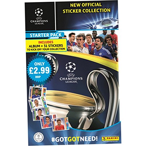 Ligue des Champions Panini starter pack 2014-15...