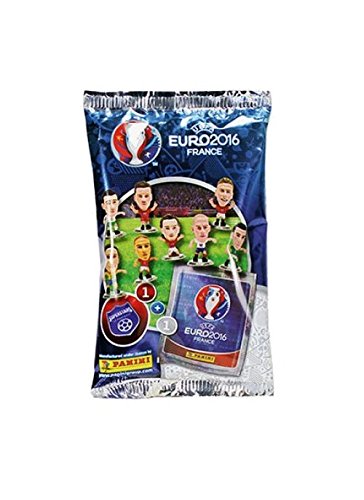 Uefa euro 2016 1 figurine 3d + 5 stickers colle...