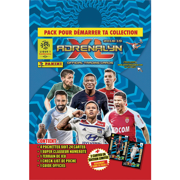 Starter pack Foot 2019 8018190094541 adrenalyn-xl-2018-2019-ligue-1-conforama