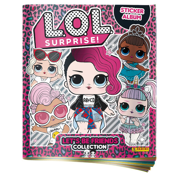 SANS MARQUE L.O.L SURPRISE ! STICKERS À COLLECTIONNER code EAN 8018190097344 