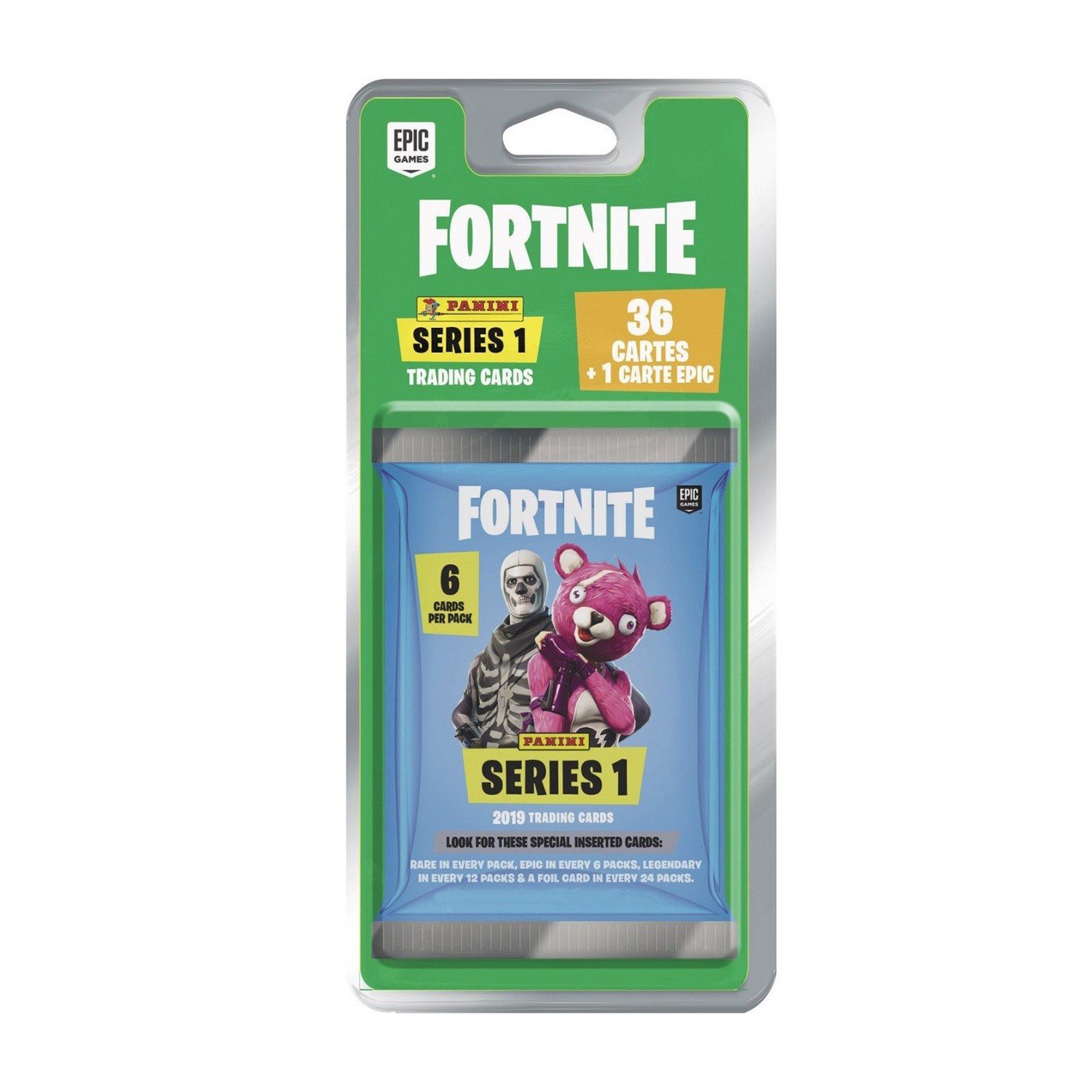Lot de pochettes de carte Fortnite PANINI