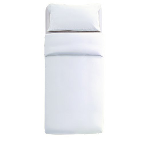 Dormis Diamant parure housse de couette 155 x 200 cm coton une place simple blanc code EAN 8018861652063 