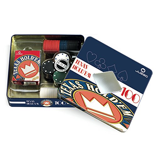 - ju00026 jeu de cartes poker texas box 100