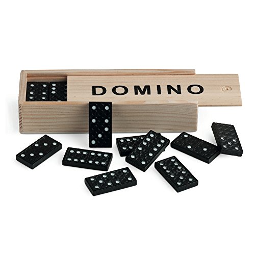 - ju00419 - jeu de société - dominoes - noir 8020320037502 Juego - ju00419 - jeu de société - dominoes - noir 8020320037502 Juego