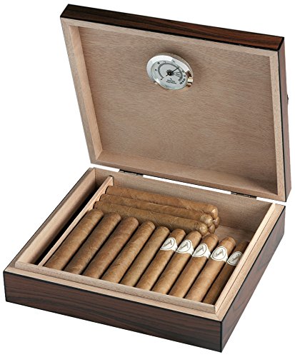 Egoist Jk00172 cave à cigares humidor humidificateur avec hygromètre  - 20 cigares (marron) code EAN 8020320049499 