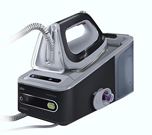 Is5044bk centrale vapeur noir/gris 36 x 18 x 28 cm