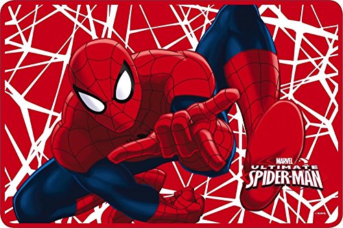 Tapis de Sol 80x50cm SPIDERMAN en polyester