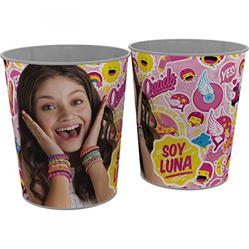1 Poubelle en plastique SOY LUNA Hauteur : 22,5...