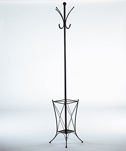 PORTEMANTEAU PIED AVEC PORTE-PARAPLUIES COLOR B...