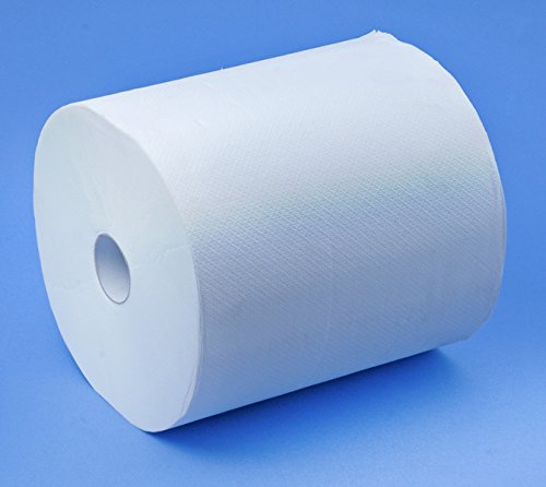 Essuie-main bobine MAXI blanc gaufré ECOLABEL -...