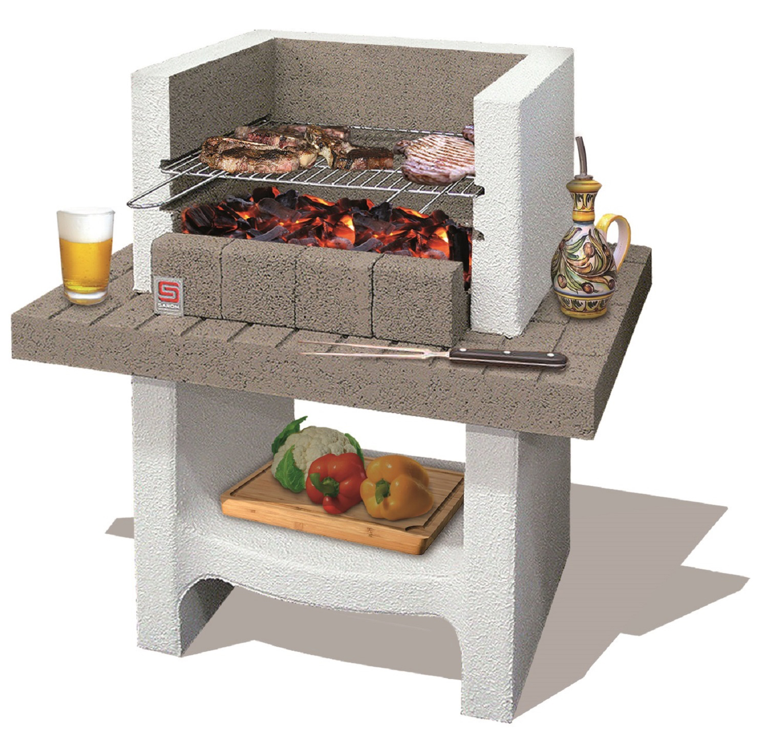 BARBECUE BÉTON CAIRO 8023034044033 