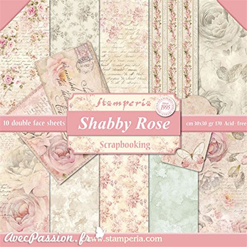 kit papier scrapbooking Shabby Rose stamperia