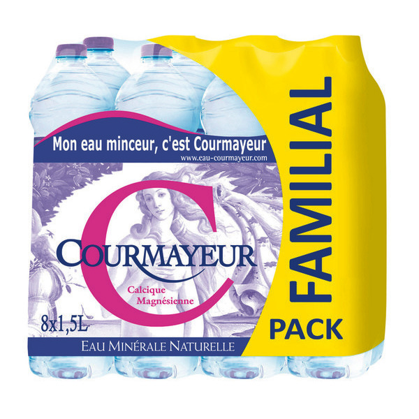 courmayeur Eau minérale naturelle code EAN 8024881346332 
