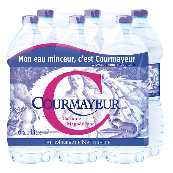 COURMAYEUR Eau minérale naturelle code EAN 8024884117809 