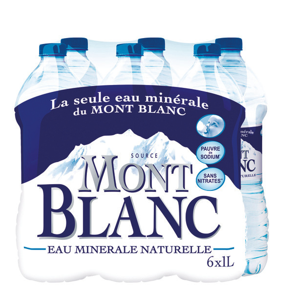 EAU MINÉRALE NATURELLE MONT BLANC