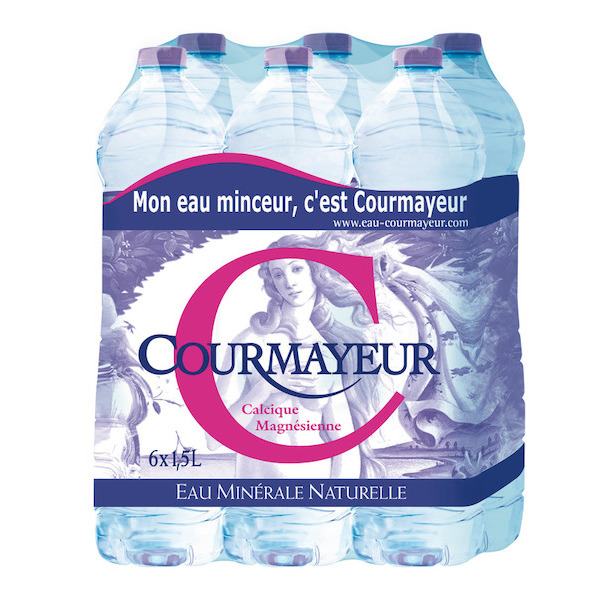 COURMAYEUR Eau minérale naturelle code EAN 8024884500403 