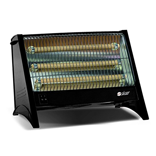 Halogene Radiateur-3 Tubes Quartz Caldobagno 18...